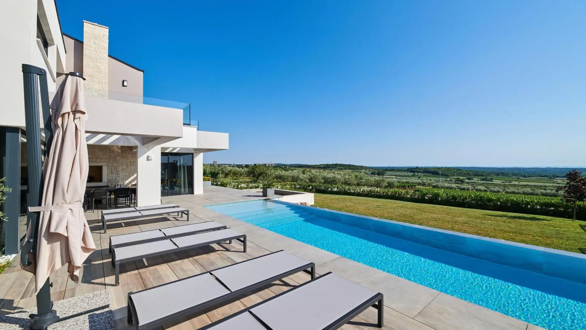 Modern Villa Zora With Sauna In Visnjan Markovac