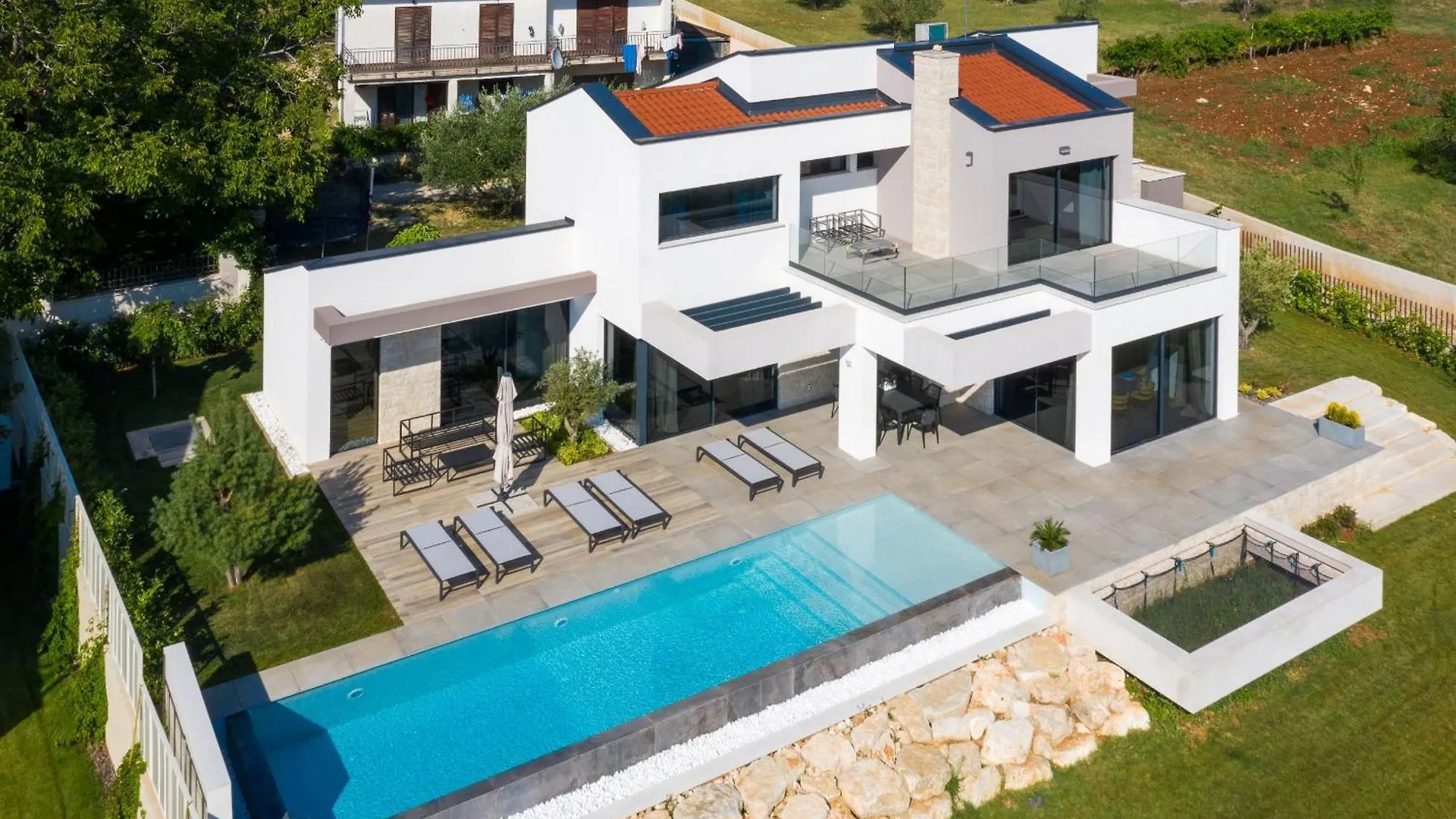 Modern Villa Zora With Sauna In Visnjan Markovac